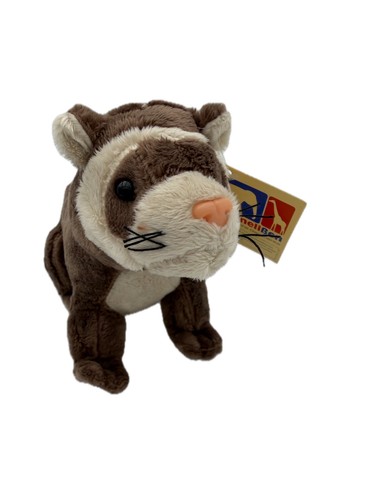 Peluche furetto mustela caccia - mustela,