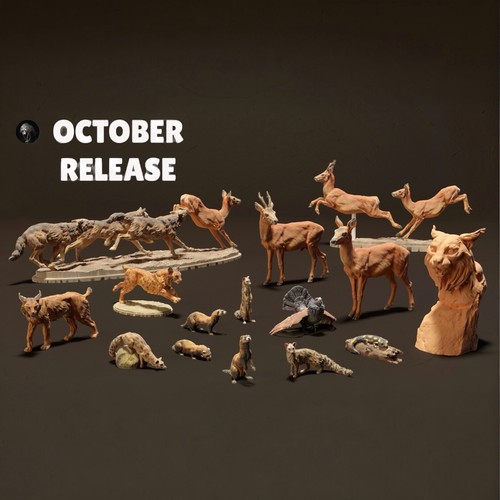Africa animale figure - figure, 1:43