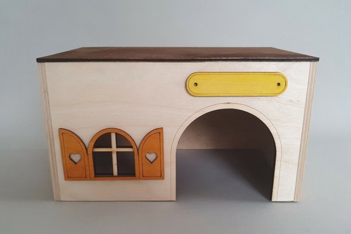Casa legno cavia roditori - casa,
