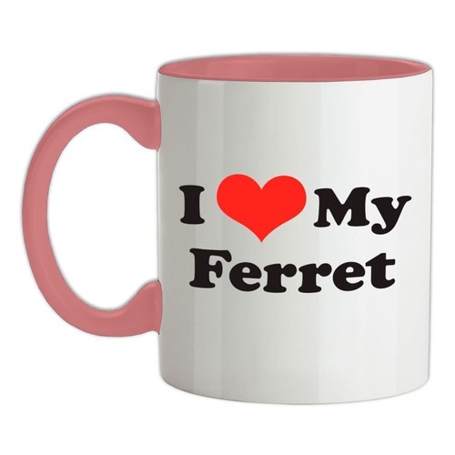 Love furetto tazza in - i, my